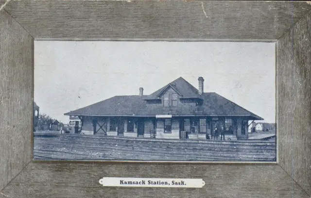 Kamsack railway station